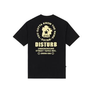 CAMISETA STREET TAPES DISTURB PRETO