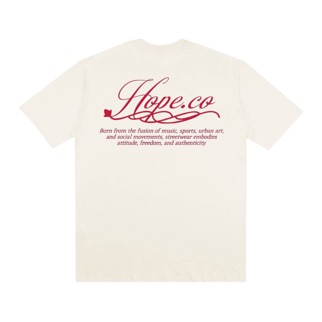 CAMISETA LYRIC HOPE OFF-WHITE