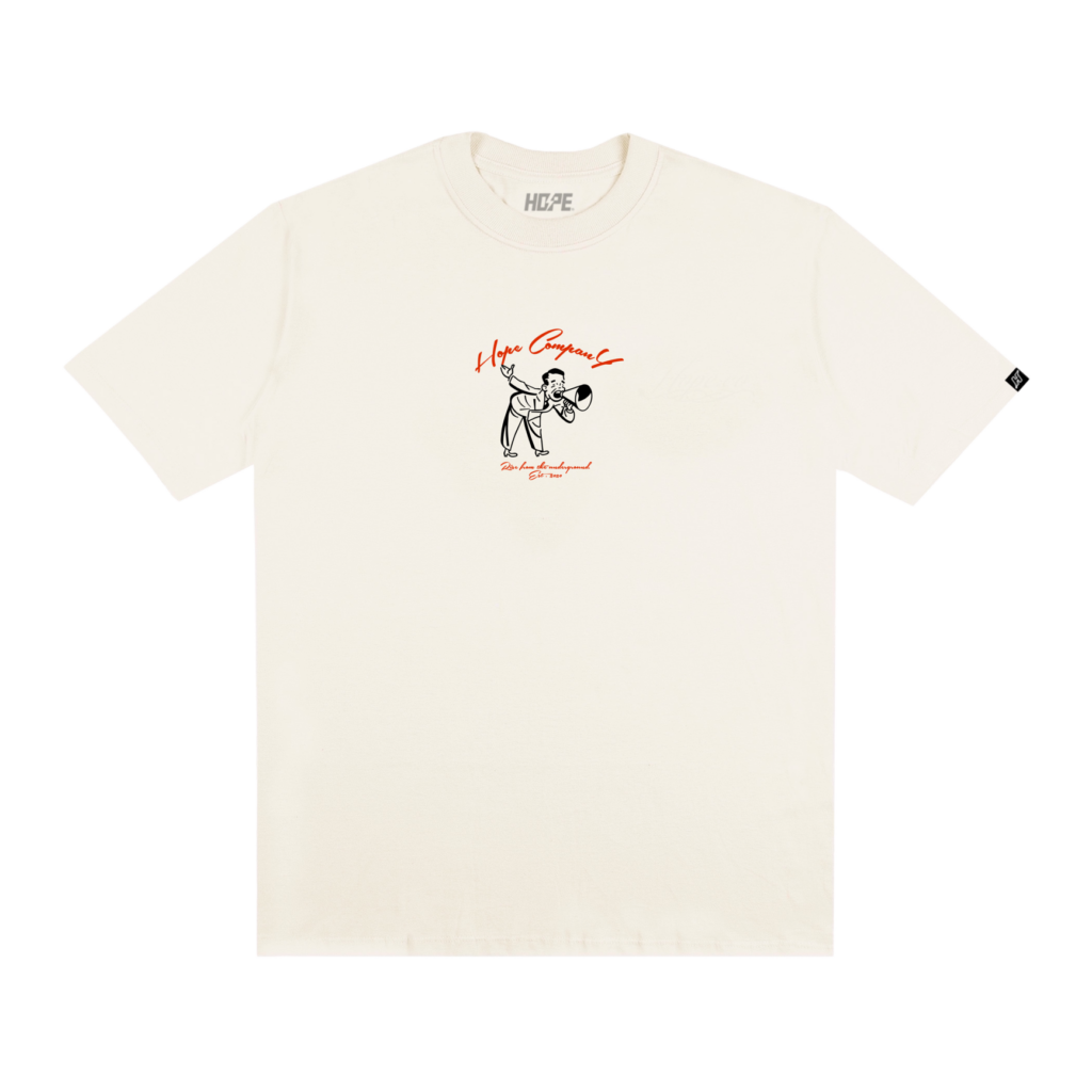 CAMISETA RISE HOPE OFF-WHITE