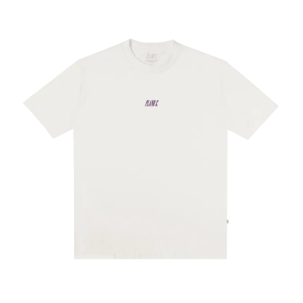 CAMISETA PLANO C LOGO BÁSICA OFF-WHITE