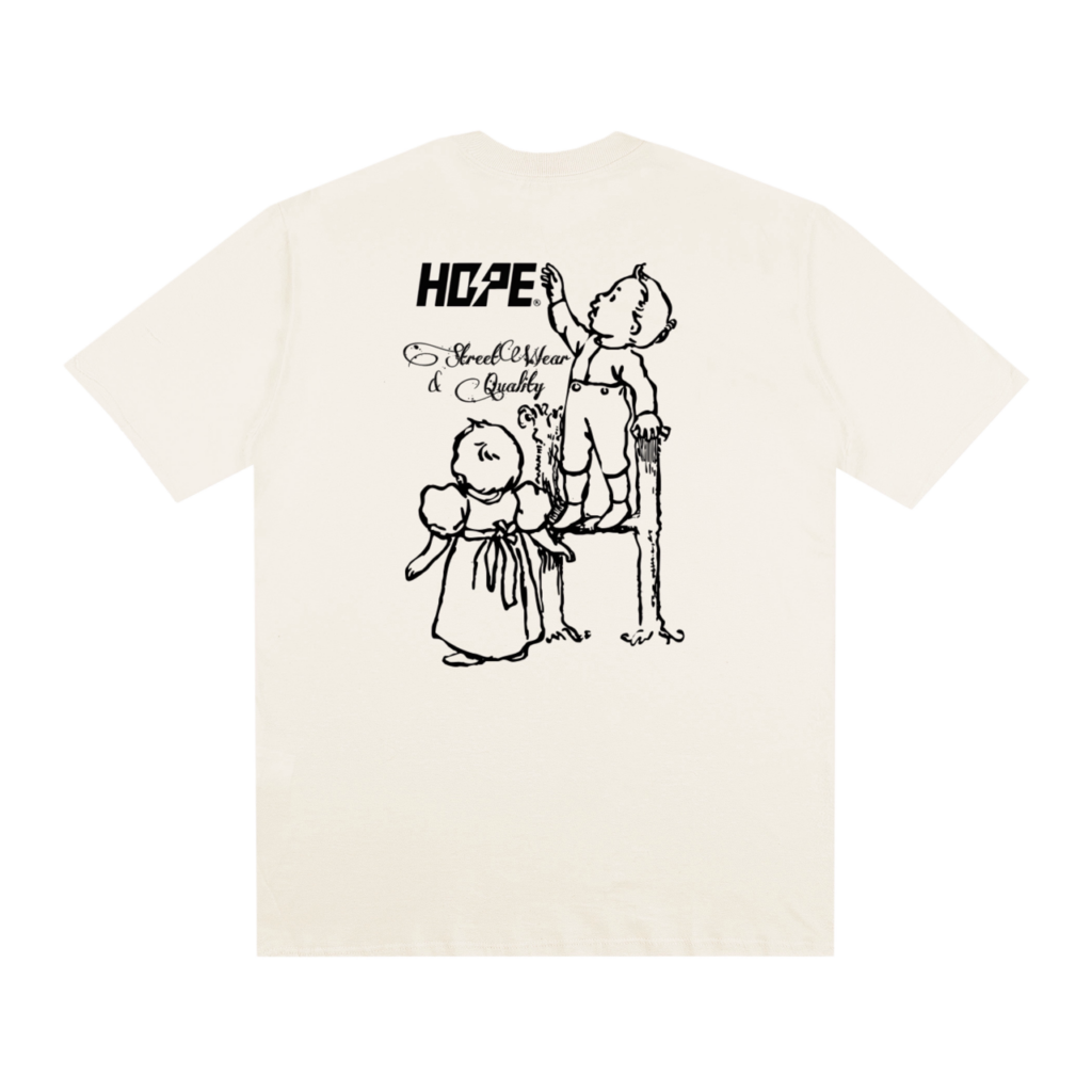 CAMISETA KIDS HOPE OFF-WHITE
