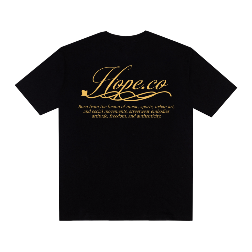 CAMISETA LYRIC HOPE PRETO