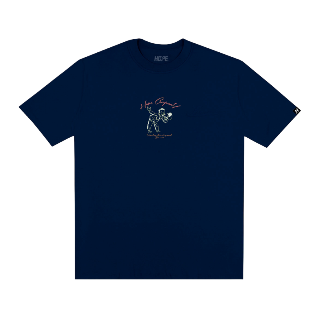 CAMISETA HOPE RISE AZUL