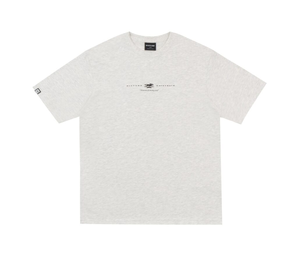 CAMISETA DISTURB KING OF TURF CINZA