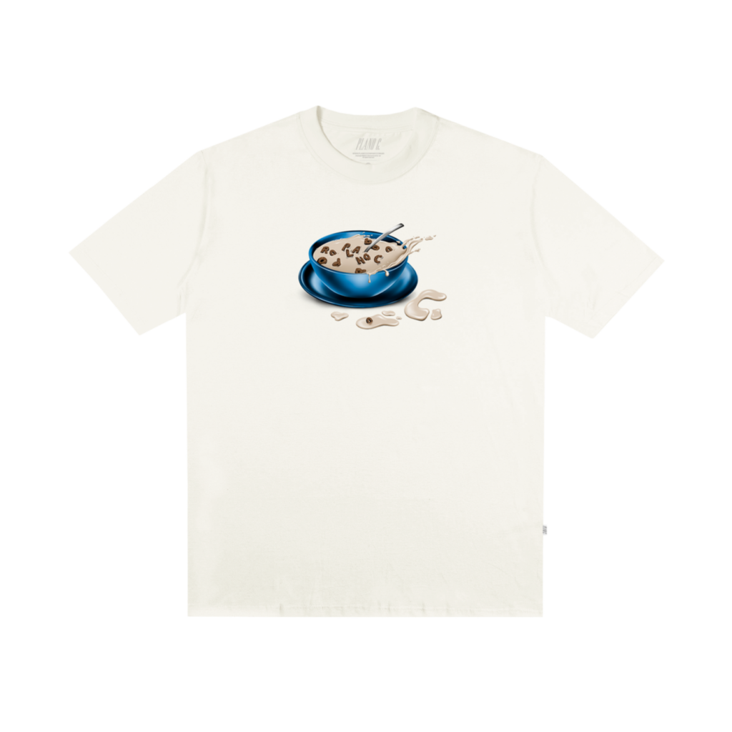 CAMISETA PLANO C CEREAL OFF-WHITE