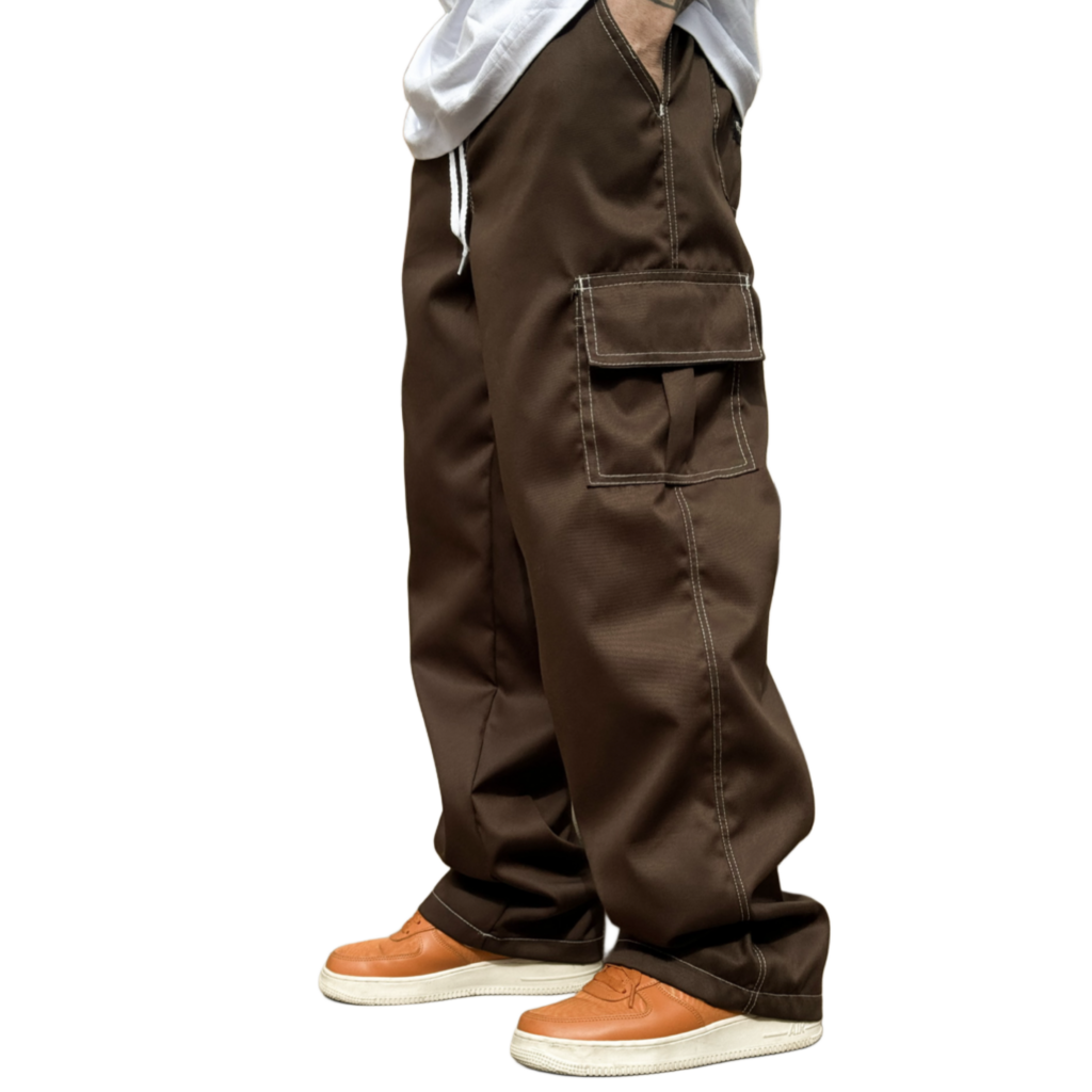 CALÇA CARGO MAFIUSU MARROM