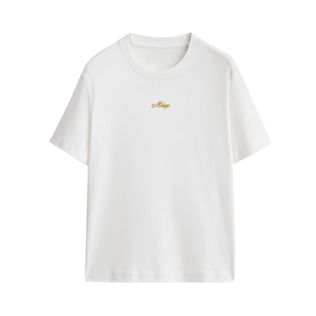 CAMISETA MDOP LOGO BORDADO OFF-WHITE