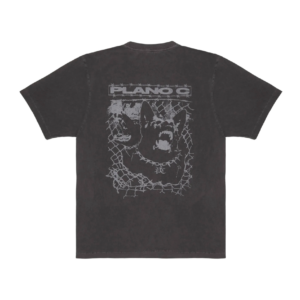 CAMISETA PLANO C FIERCE DOGS ESTONADO GRAFITE
