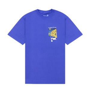 CAMISETA SABOTA POR TODA PARTE AZUL