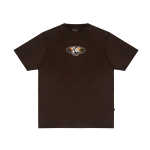 CAMISETA PLANO C GLOBAL CONTROL MARROM
