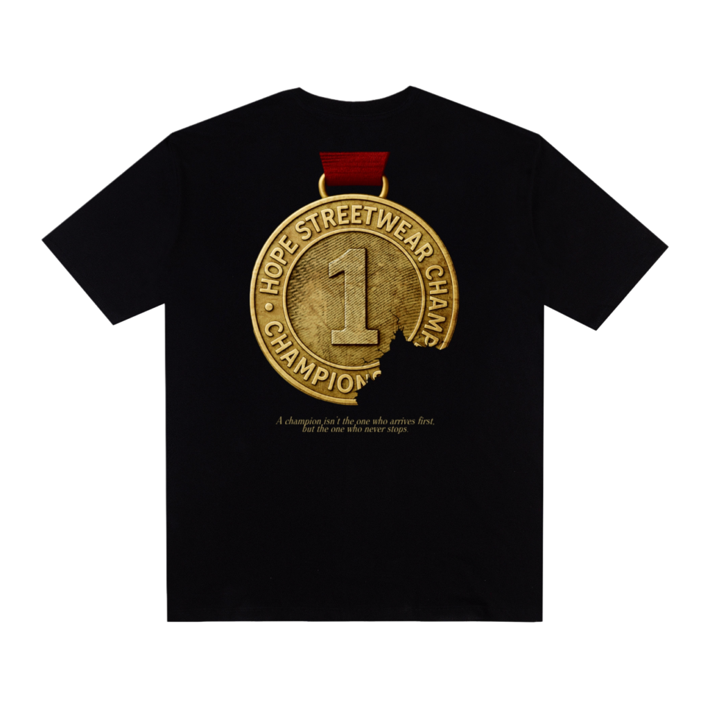 CAMISETA CHAMPION HOPE PRETO