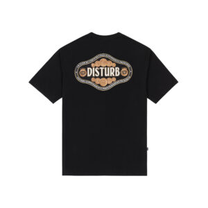 CAMISETA DISTURB TOBACCO PRETO
