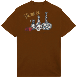 CAMISETA SUBURB VASES MARROM