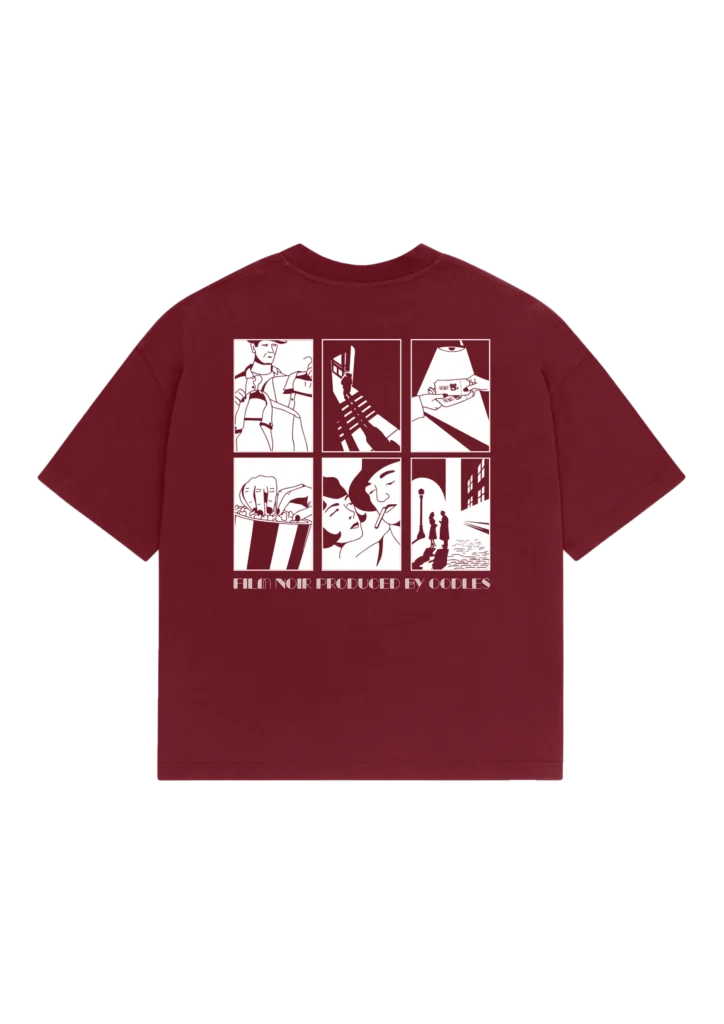 CAMISETA OODLES FILM NOIR SALMÃO