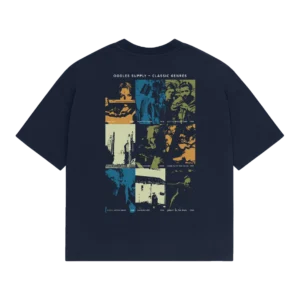 CAMISETA OODLES GENRES MARINHO