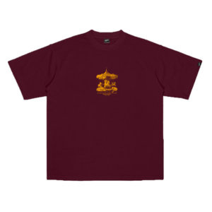 CAMISETA OODLES CARROSSEL VINHO