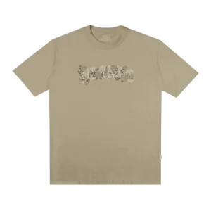 CAMISETA PLANO C CLIMBING ROSES BEGE