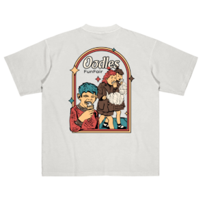 CAMISETA OODLES COTTON CANDY OFF-WHITE