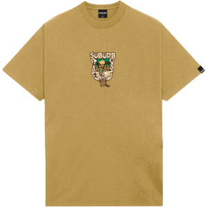 CAMISETA SUBURB SMOKE BEGE