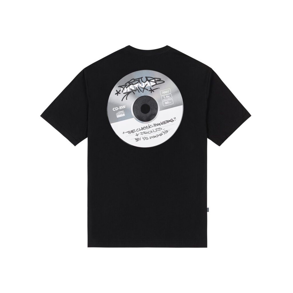 CAMISETA DISTURB DMIX PRETO