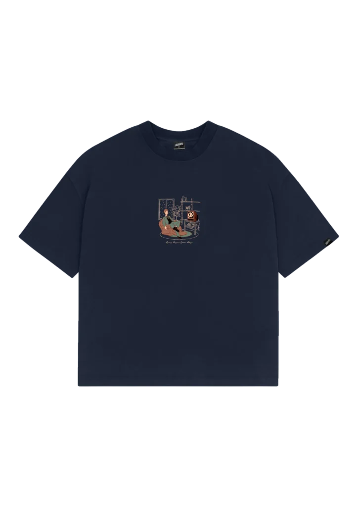 CAMISETA OODLES RAINY DAYS MARINHO