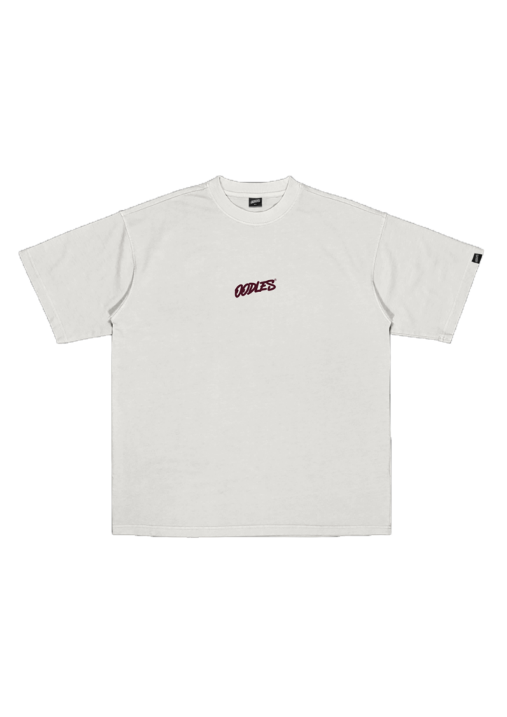 CAMISETA OODLES LOGO BÁSICA OFF-WHITE