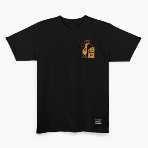 CAMISETA GRIZZLY BAD NEWS PRETO