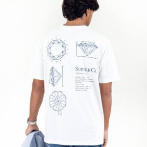 CAMISETA SUBURB DIAMOND OFF-WHITE