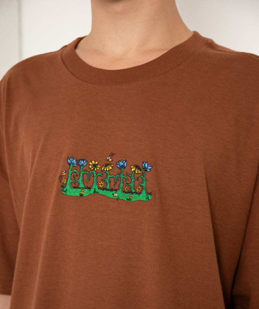 CAMISETA SUBURB GARDEN MARROM