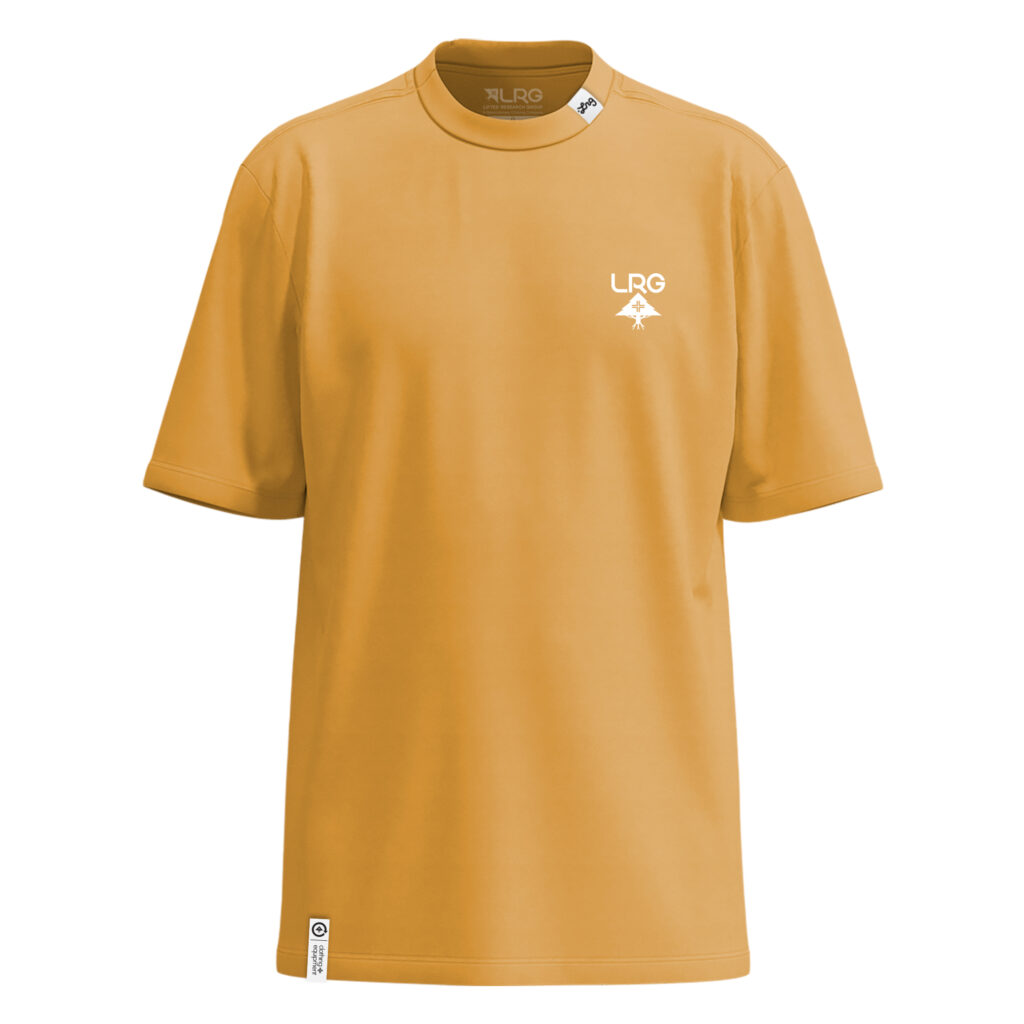 CAMISETA LRG LOGO PLUS AMARELO
