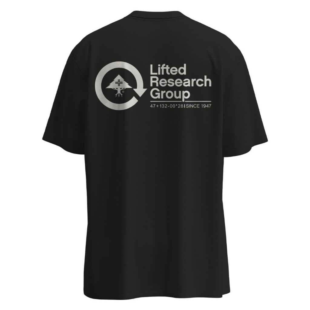 CAMISETA LRG RESEARCH KINIT PRETO