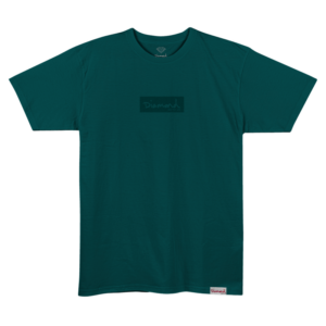 CAMISETA DIAMOND BOX LOGO VERDE