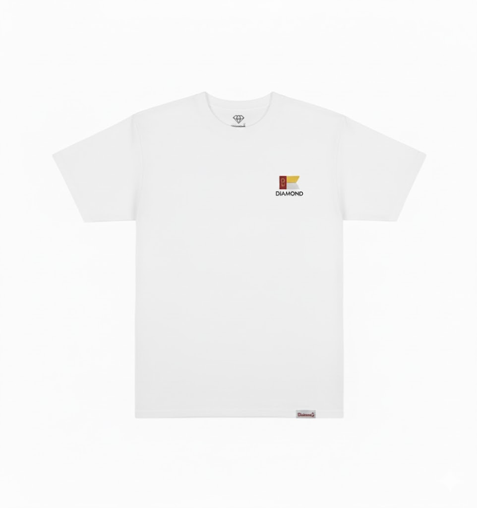 CAMISETA DIAMOND DESTINATION BRANCO - Imagem 2