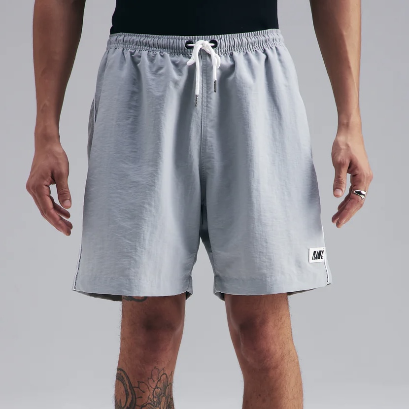 SHORT CLASSIC LOGO PLANO C CINZA - Imagem 2