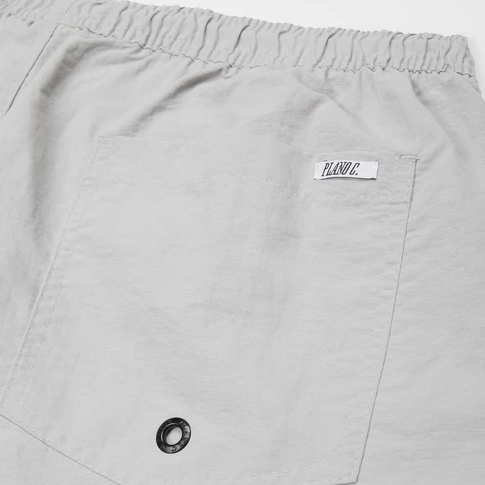 SHORT CLASSIC LOGO PLANO C CINZA - Imagem 5