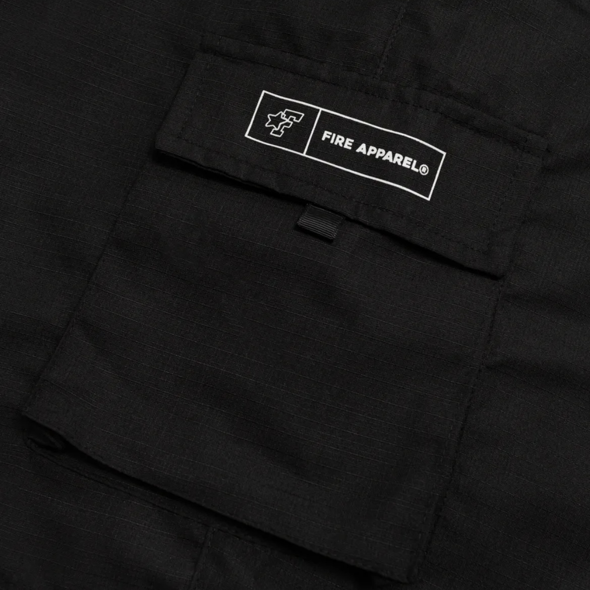 SHORT RIPSTOP FIRE RULES PRETO - Imagem 4
