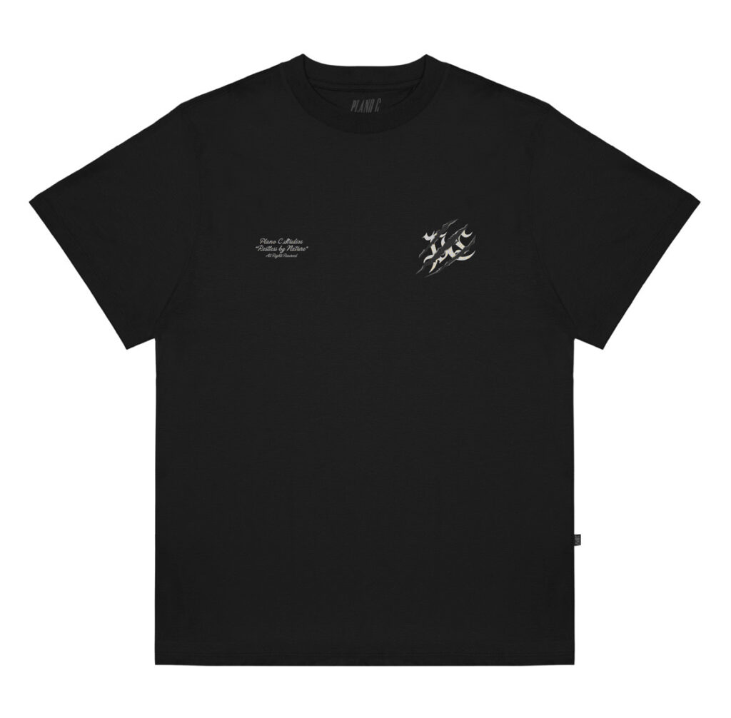 CAMISETA CLAW PLANO C PRETO