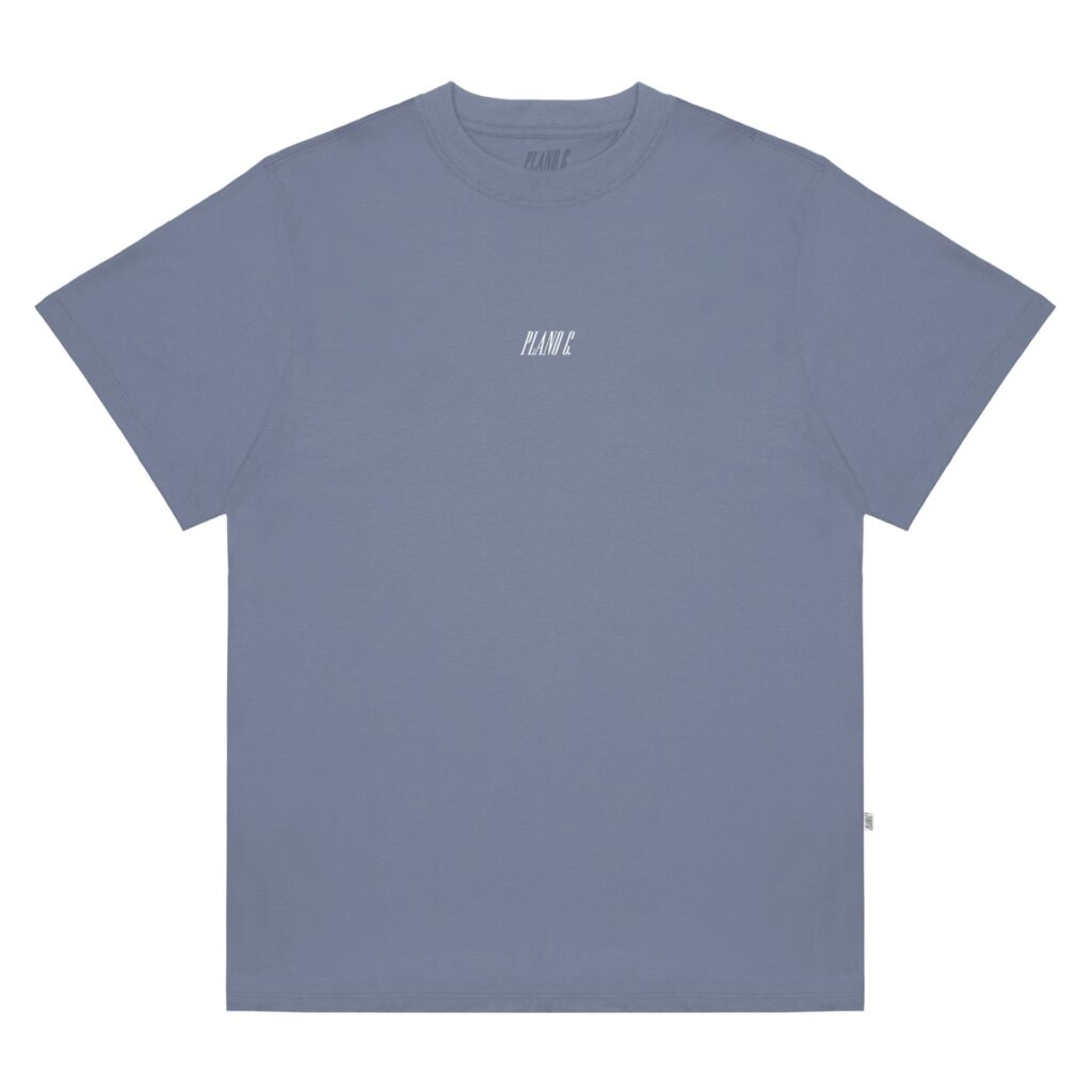 CAMISETA LOGO BÁSICA PLANO C BLUE GREY