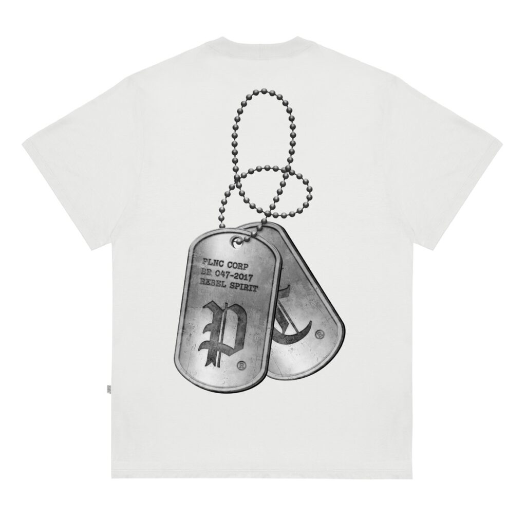 CAMISETA DOGTAG II PLANO C OFF-WHITE