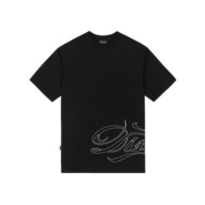 CAMISETA SCRIPT DISTURB PRETO