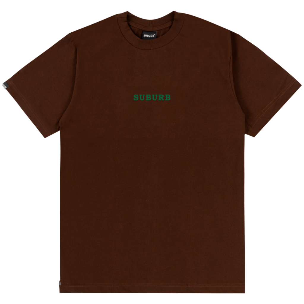 CAMISETA EMBOIDERY SUBURB MARROM