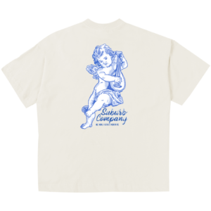 CAMISETA BOXY SACRED ART SUBURB OFF-WHITE
